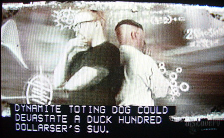 ‘Mythbusters’ example with misreendered live captions