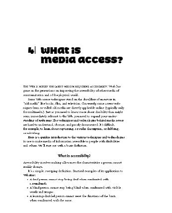 What is media access?