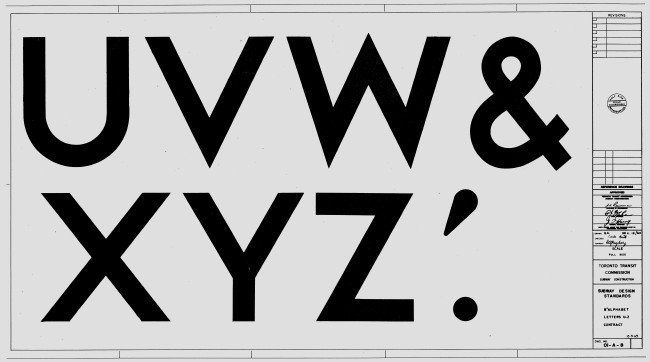 Scanned type specimen shows letters L to T