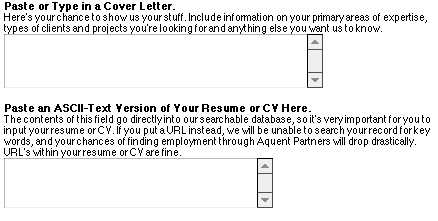 [Aquent-- submit a resume and cover letter]